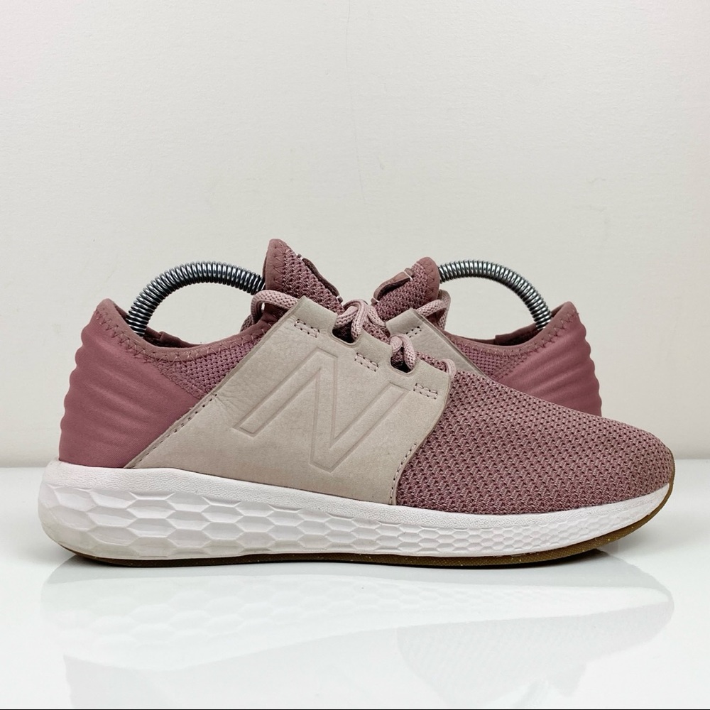 New Balance Women’s Fresh Foam Cruz V2 Pink Athletic Running Shoes Size 9.0 B